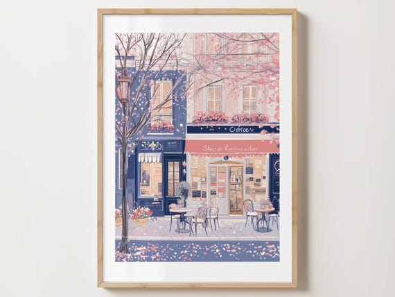 Coffee Print Patisserie Print Coffee Poster Kitchen Wall Art Coffee Shop Art Print Cafe Art Cafe Poster Cafe Art Poster Cafe Print