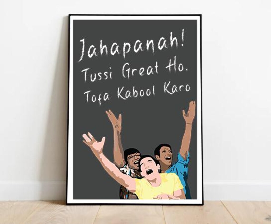 Jahapana Tusi Great Ho Tofa Kabul Karo, Indian Films