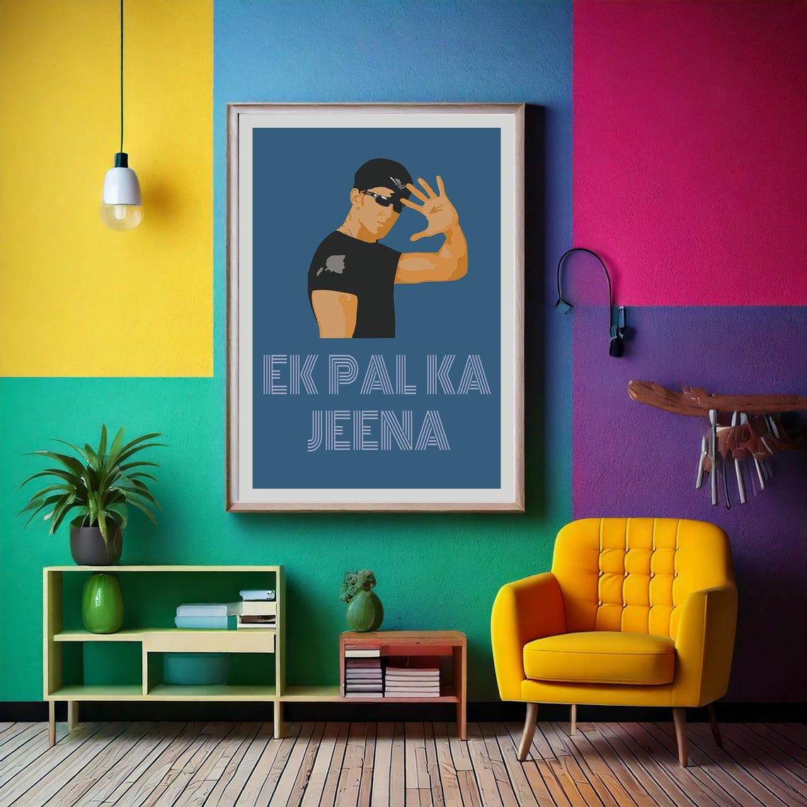 Ek Pal Ka Jeena, Bollywood Poster - Image 3