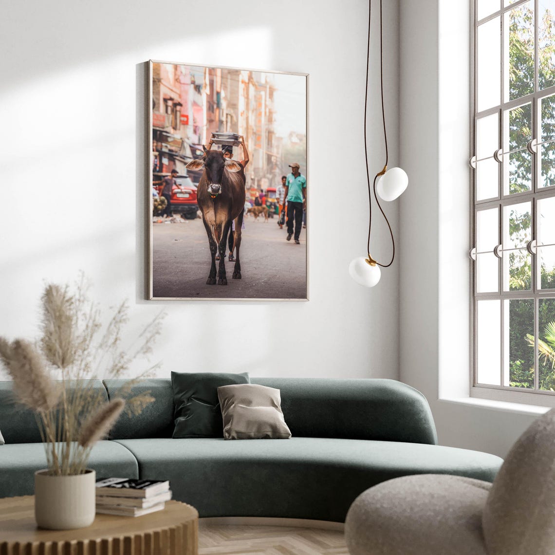 India Street Print Vibrant Photography Of Daily Life Urban Street Art For Bohemian Eclectic Or Rustic Home Decor India Wall Art - Image 2