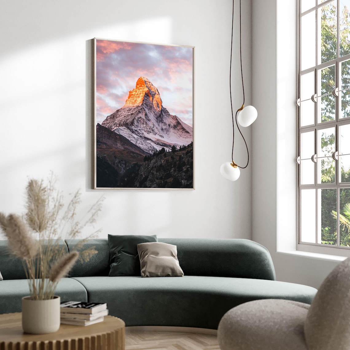 Matterhorn Zermatt Swiss Alps Mountain Art Print - Image 2