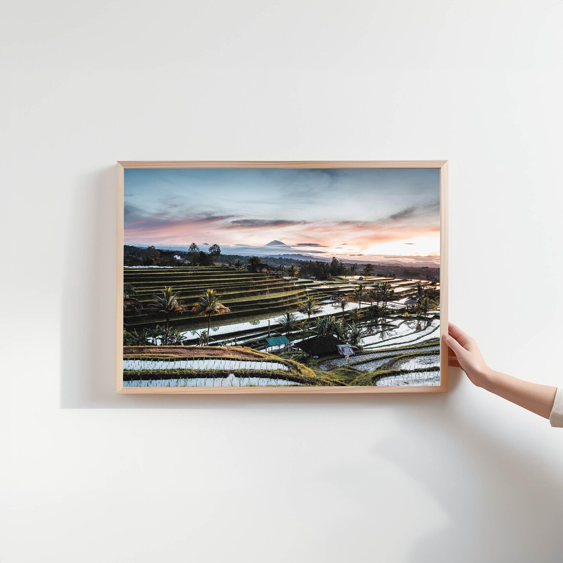 Jatiluwih Rice Terraces, Bali Landscape Art Print - Image 2