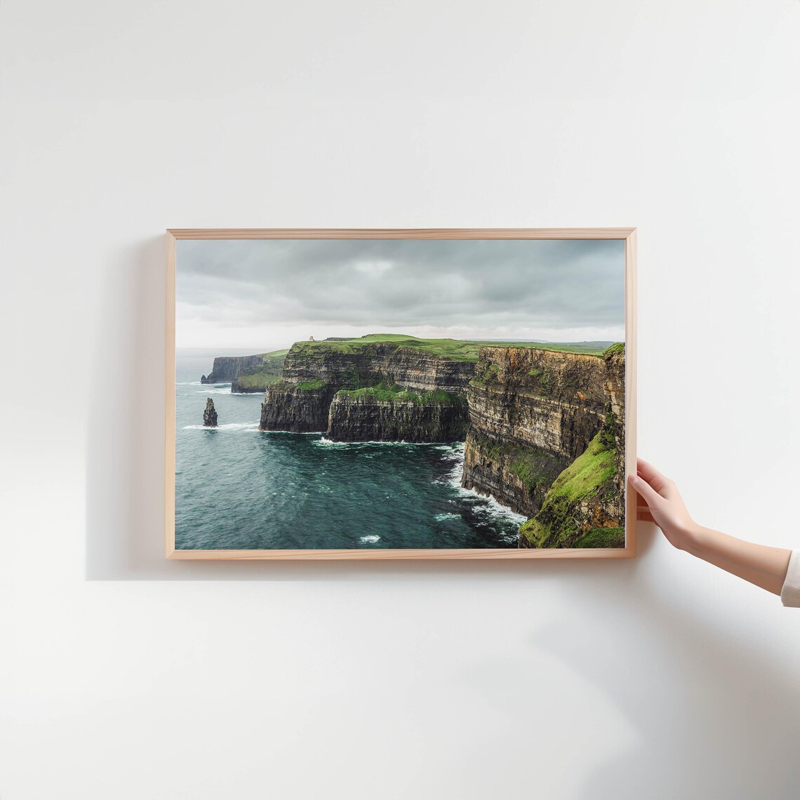 Cliffs Of Moher Co Clare Landscape Poster Print - Image 2