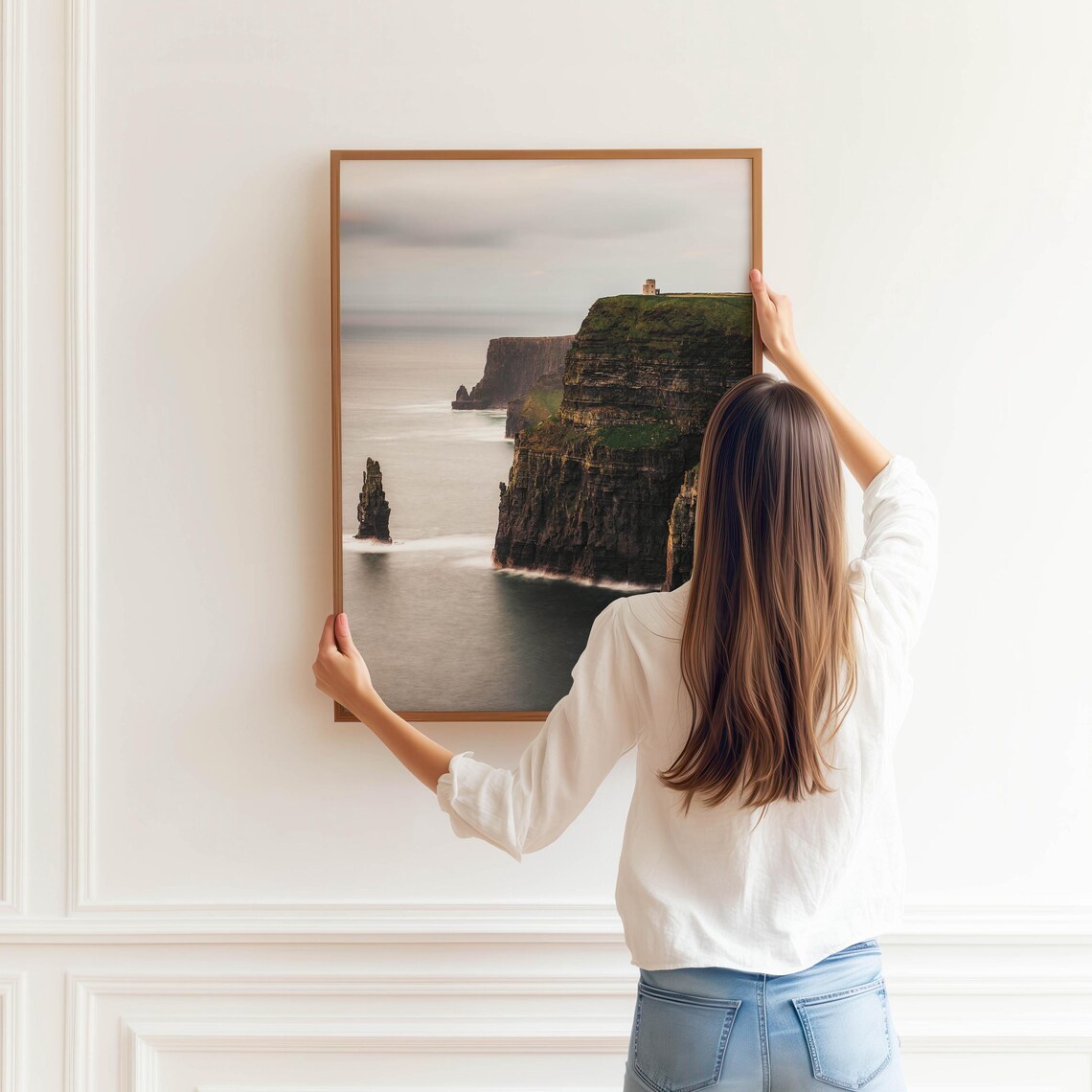 Cliffs Of Moher Ireland Travel Poster, Coastal Landscape - Image 3