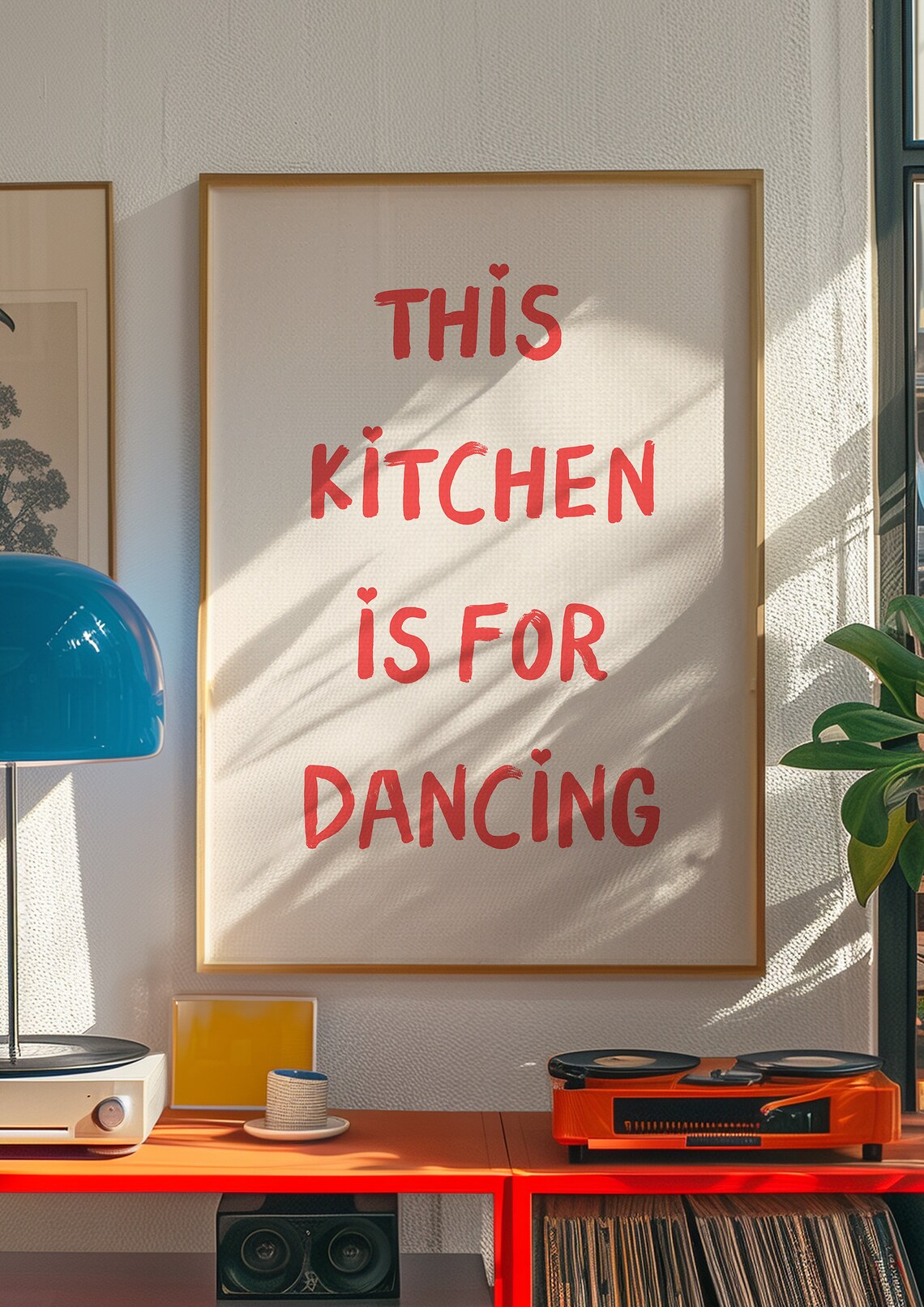This Kitchen Is For Dancing Art Print, Kitchen Decor - Image 4