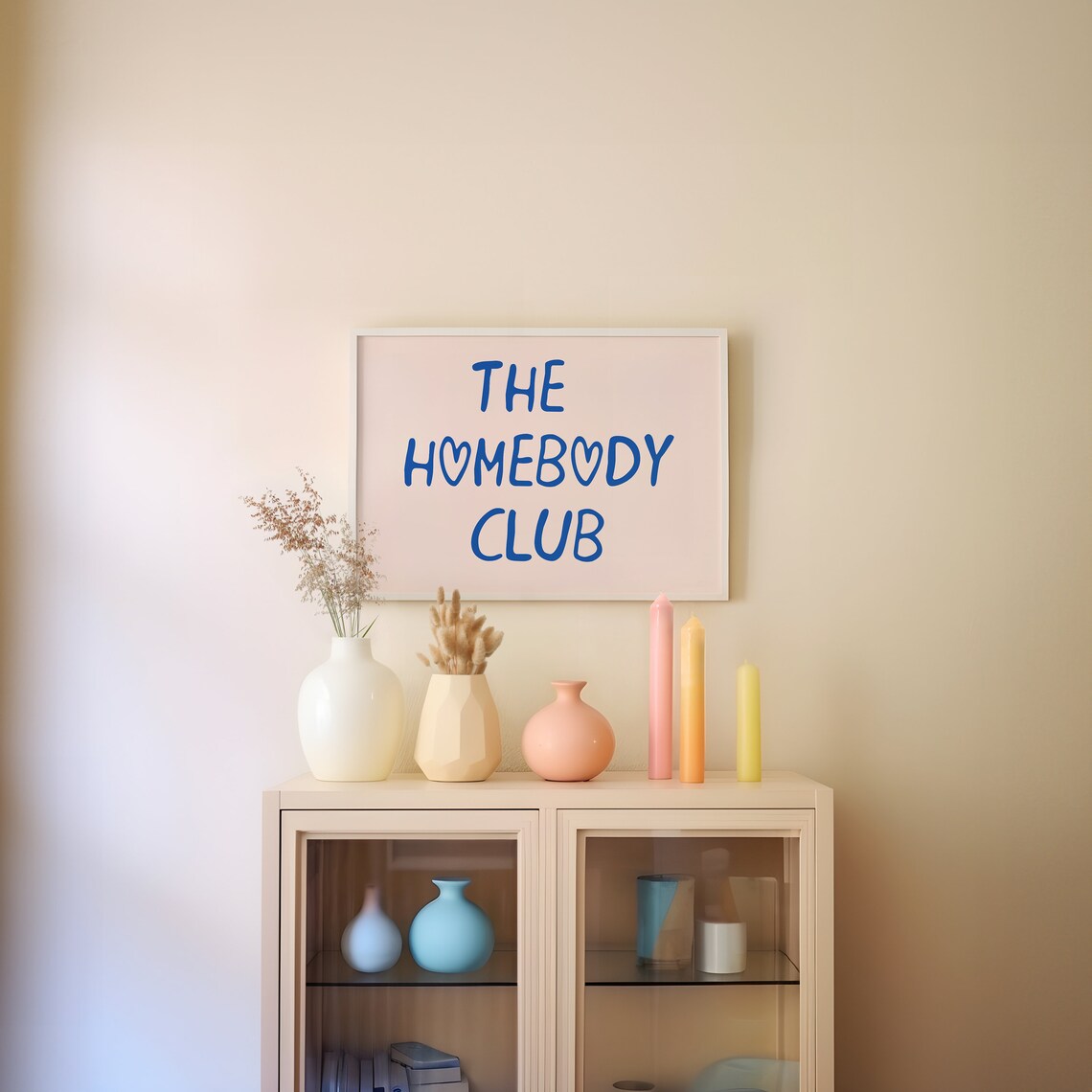 The Homebody Club Art Print, Trendy Self-Care Decor - Image 5