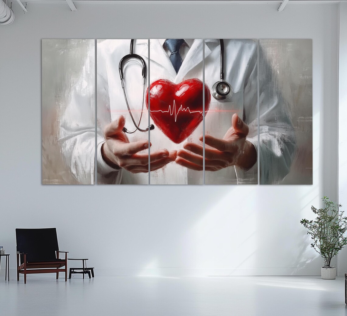 Cardiology Wall Art, Medical Office Poster Print - Image 2