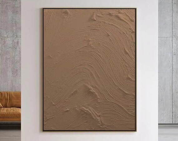 Brown 3d Textured Wall Art Brown Wall Art Brown Abstract Painting On Brown Textured Art Brown Abstract Art Painting 3d Brown Wall Art