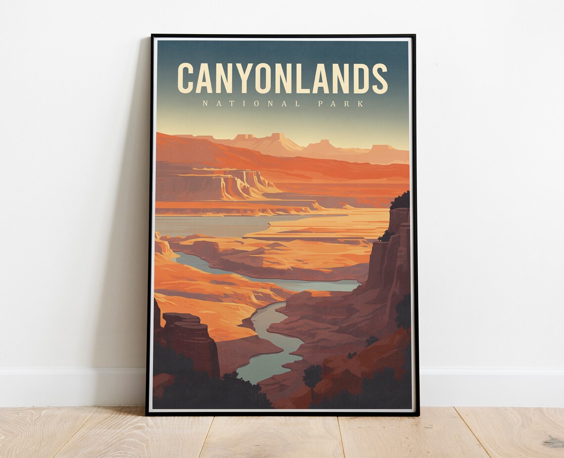 Canyonlands National Park, Utah Travel Poster - Image 3