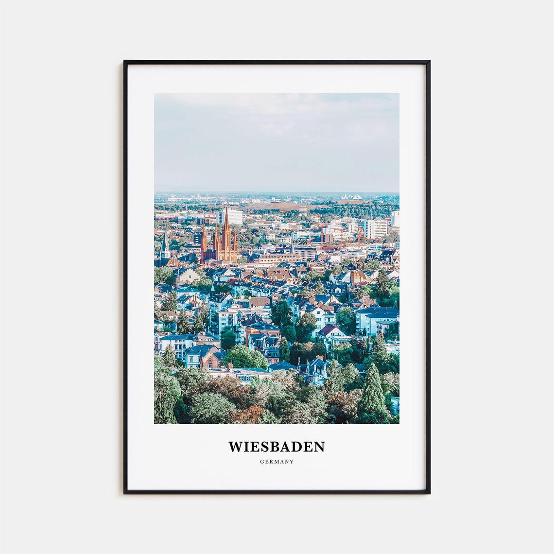 Wiesbaden Print Wiesbaden Photo Poster Wiesbaden Travel Wall Art Wiesbaden Map Print Wiesbaden Photography Print Wiesbaden Germany