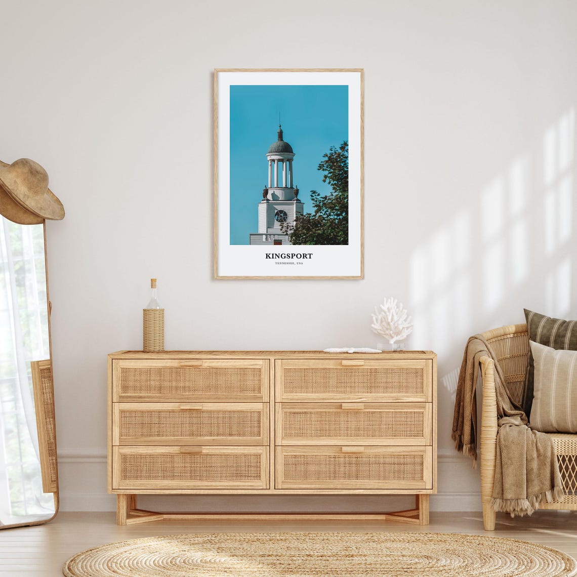 Kingsport Print Kingsport Photo Poster Kingsport Travel Wall Art Kingsport Map Print Kingsport Photography Print Tennessee Usa - Image 2
