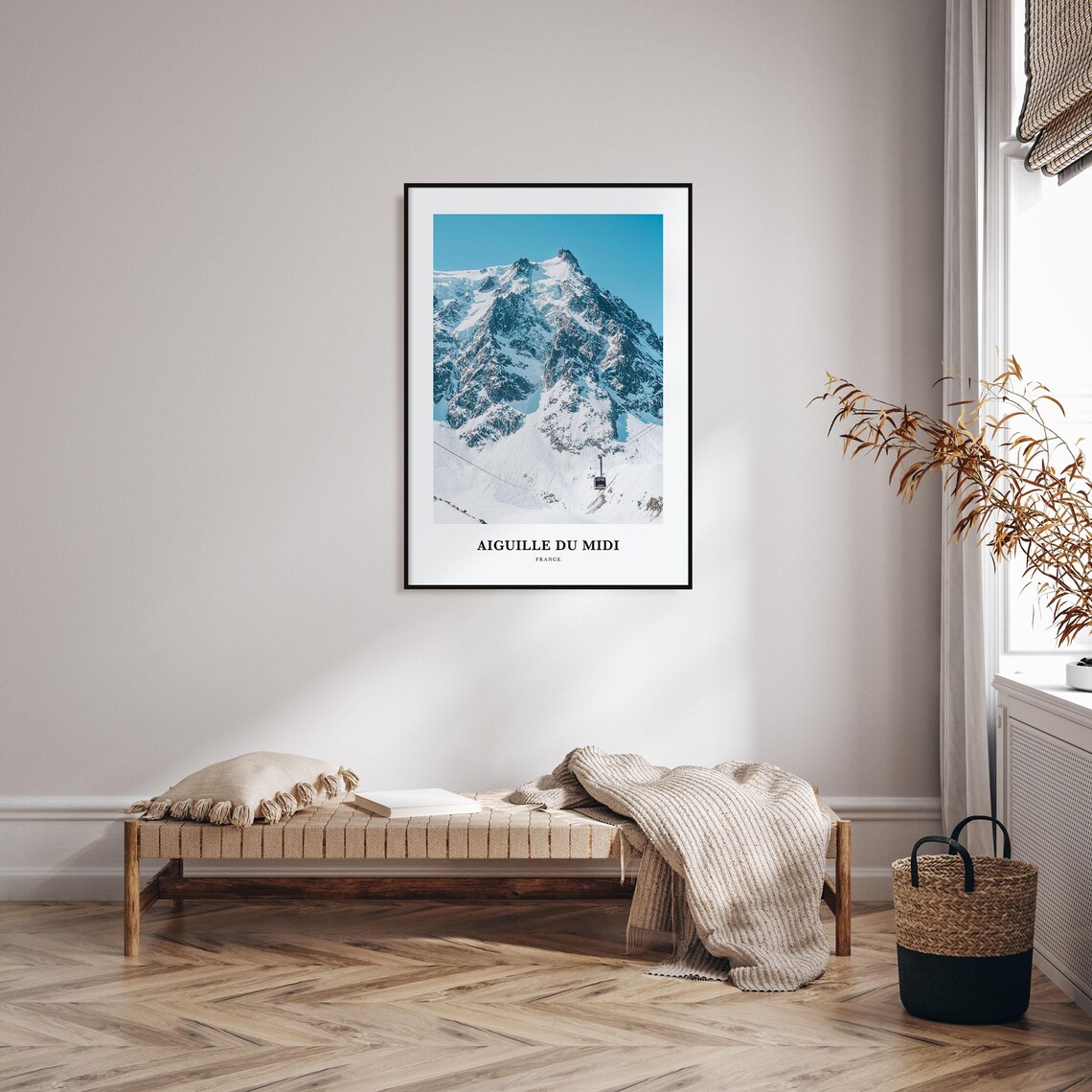 Aiguille Du Midi Travel Poster, France Wall Art - Image 3