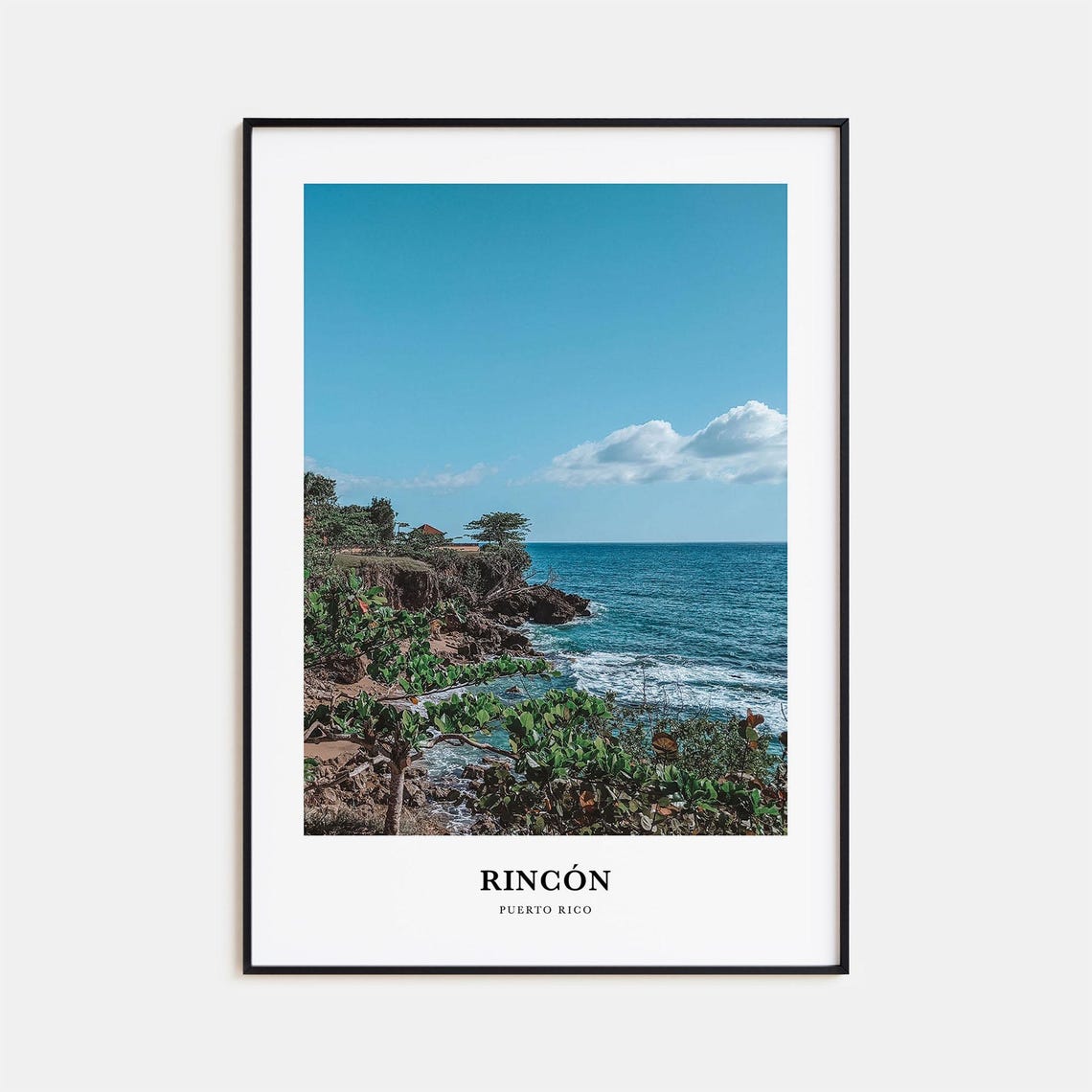Rincon Print Rincn Photo Poster Rincn Travel Wall Art Rincn Map Print Rincn Photography Print Rincn Wall Dcor Puerto Rico