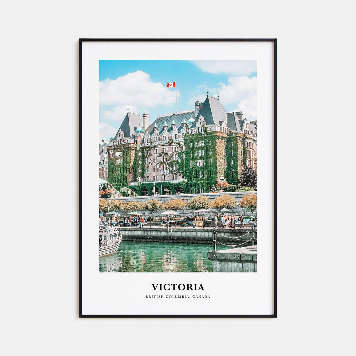 Victoria Print Canada Victoria Photo Poster Victoria Travel Wall Art Victoria Map Print Victoria Photography Print British Columbia