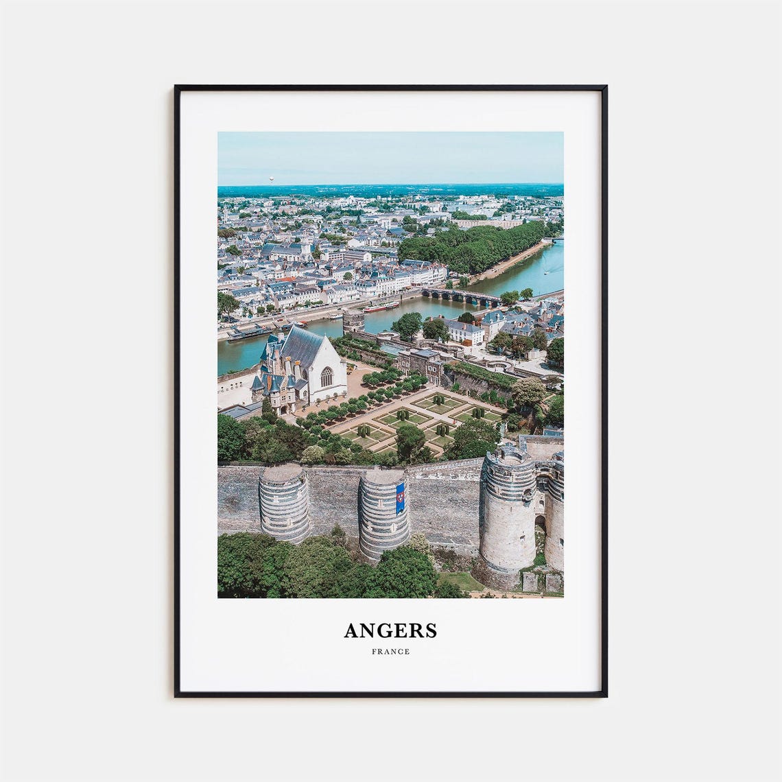 Angers Print Angers Photo Poster Angers Travel Wall Art Angers Map Print Angers Photography Print Angers Wall Dcor France