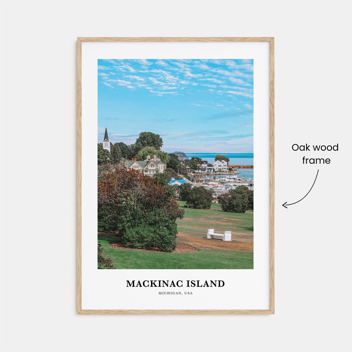 Mackinac Island Travel Poster, Michigan USA - Image 3
