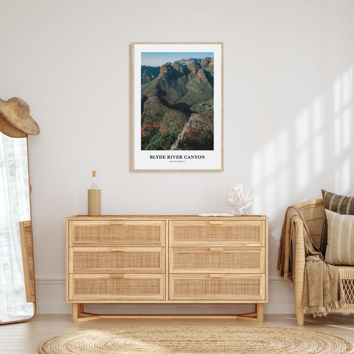 Blyde River Canyon South Africa Dramatic Cliffs Photo Poster - Image 2