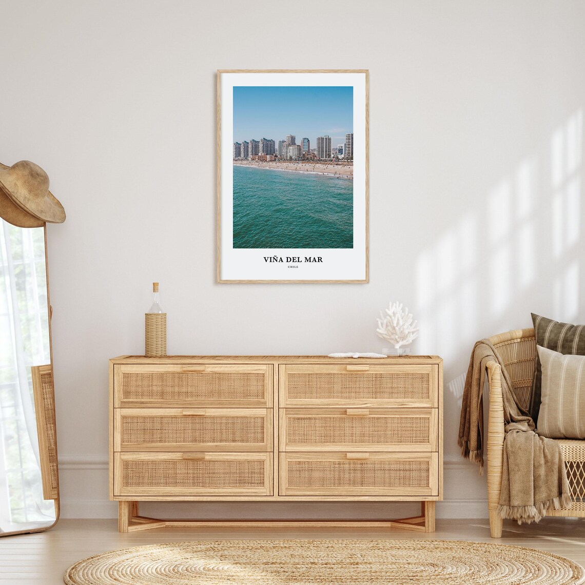 Vina Del Mar Travel Poster, Chile Place Print - Image 2