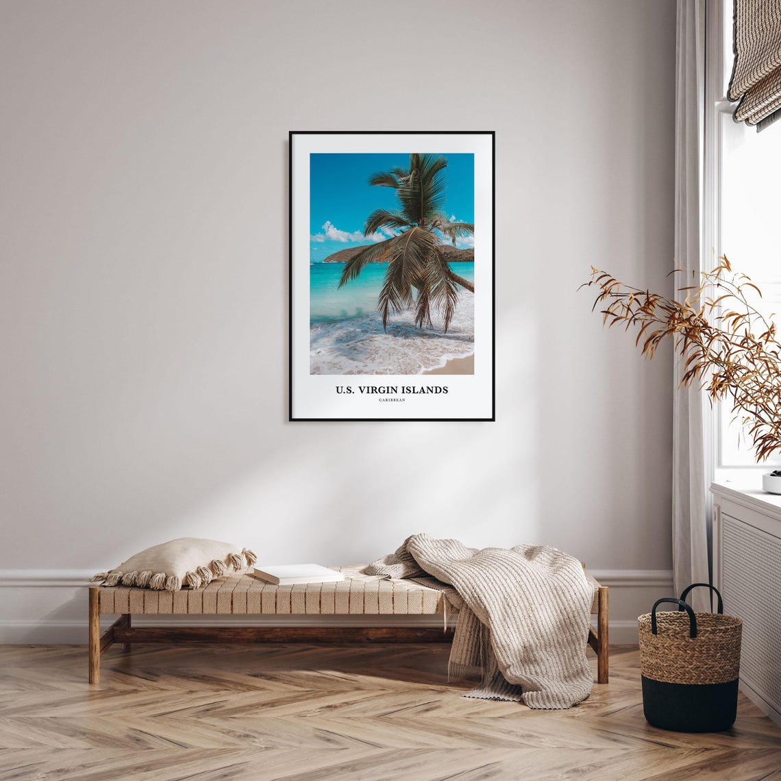 United States Virgin Islands Print United States Virgin Islands Photo Poster United States Virgin Islands Travel Wall Art Caribbean - Image 3