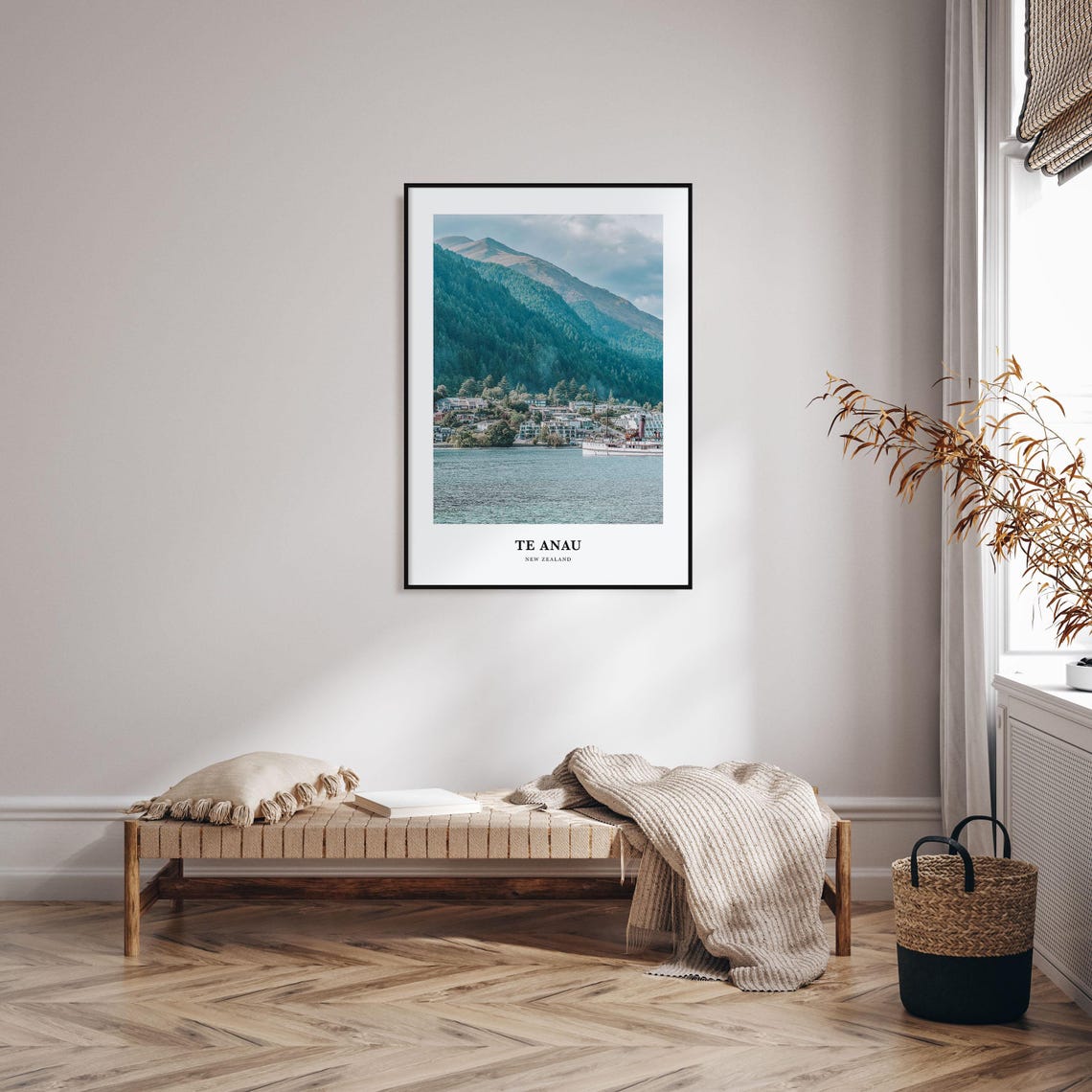 Te Anau Print Te Anau Photo Poster Te Anau Travel Wall Art Te Anau Map Print Te Anau Photography Print Te Anau Wall Dcor New Zealand - Image 3
