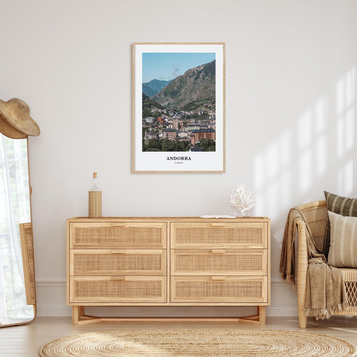 Andorra Print Andorra Photo Poster Andorra Travel Wall Art Andorra Map Print Andorra Photography Print Andorra Wall Dcor Europe - Image 2