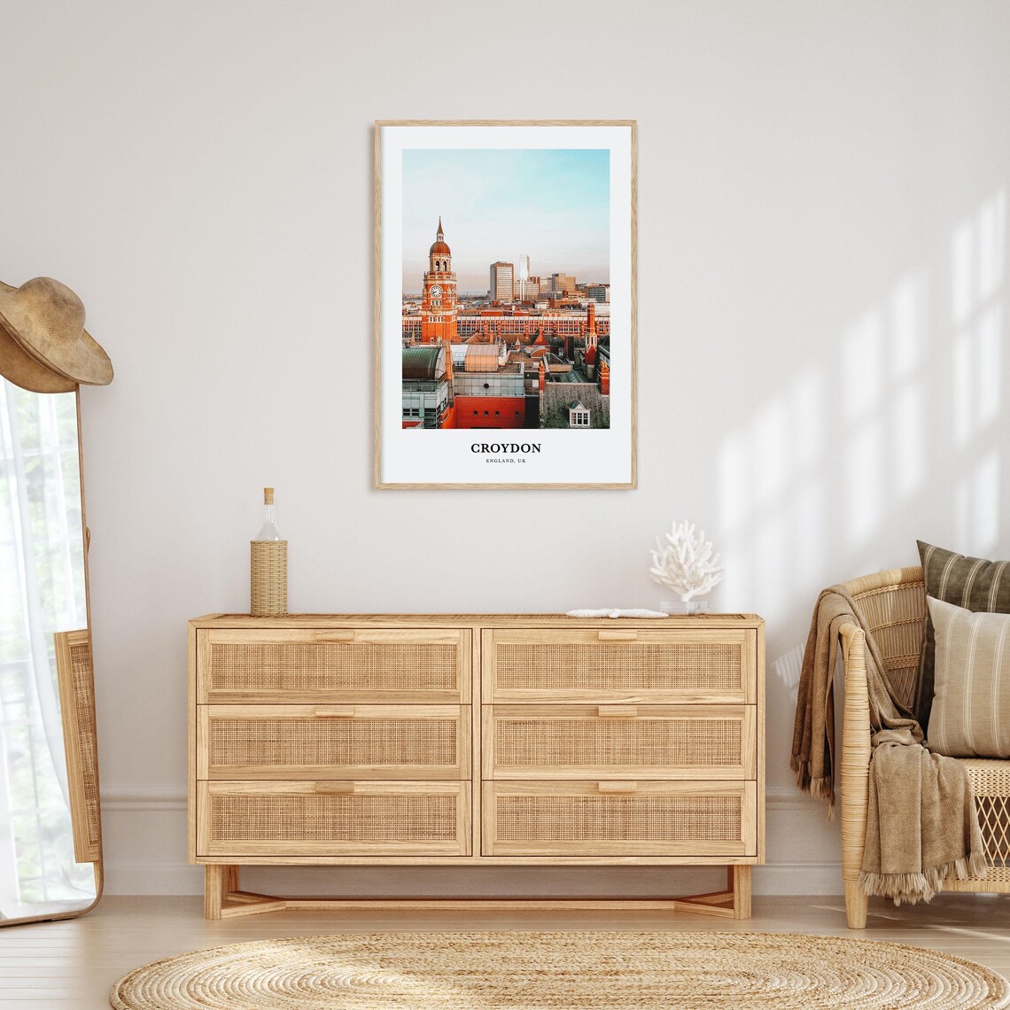 Croydon Travel Poster, England UK Place Print - Image 2