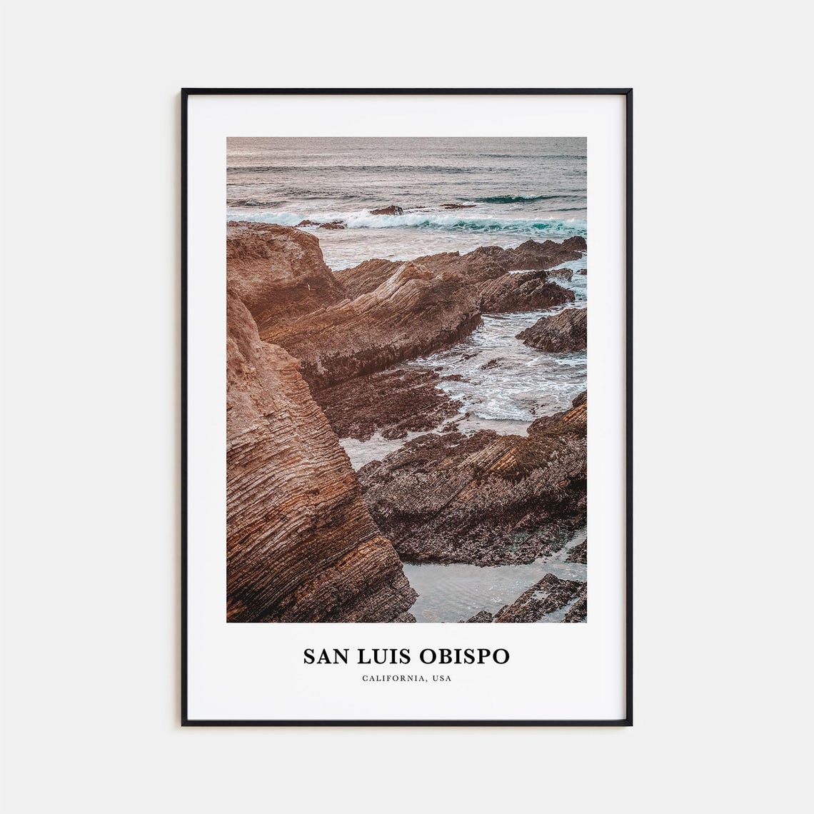 San Luis Obispo Print No 1 San Luis Obispo Photo Poster San Luis Obispo Travel Art San Luis Obispo Map San Luis Obispo California Usa