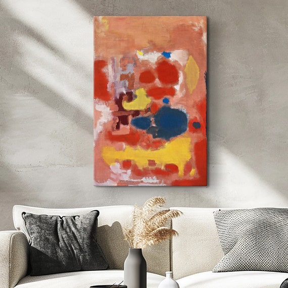 Mark Rothko Mixed Colors Print Mark Rothko Painting Exhibition Poster Modern Art Expressionism Mark Rothko Reproduction Mark Glass Art