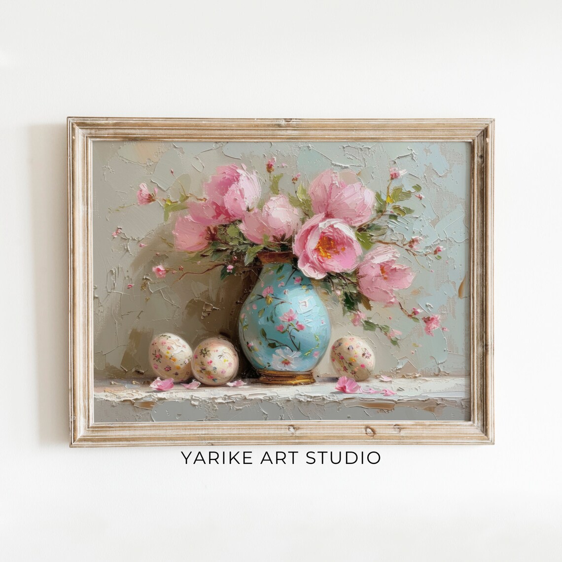 Spring Flowers, Floral Still Life, Easter Decor
