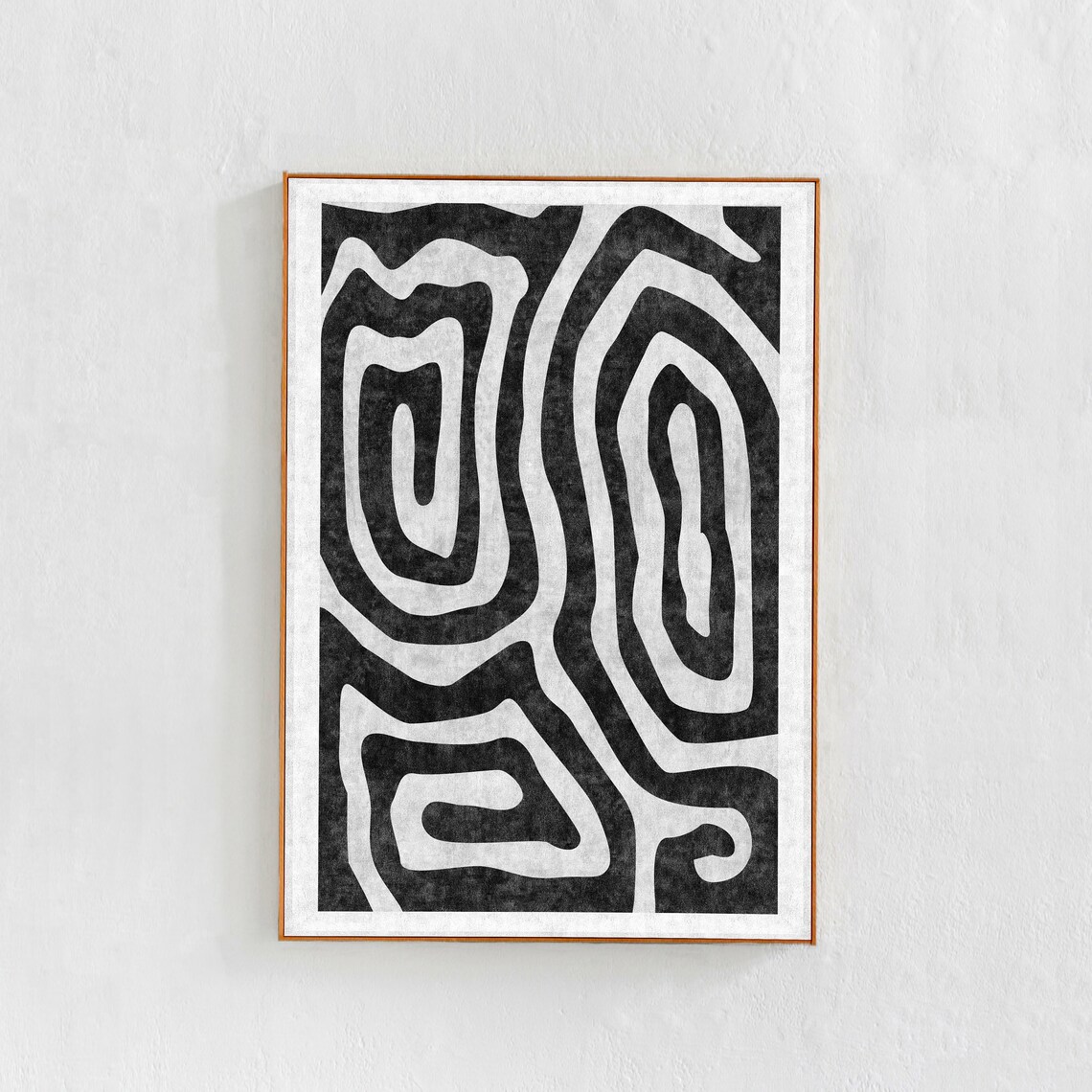Black And White Print, Scandinavian Modern Art Print