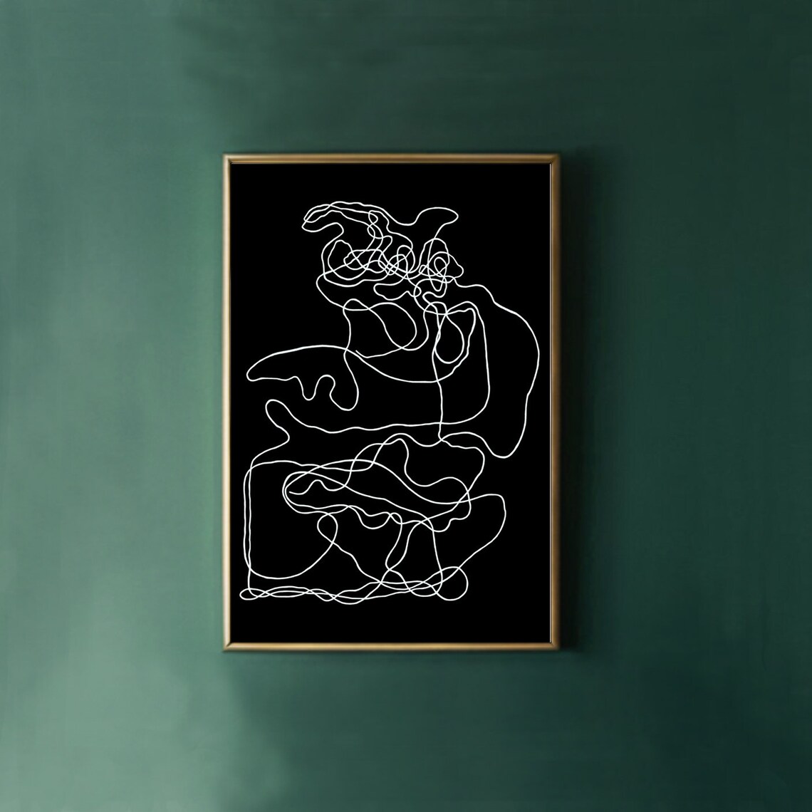 Modern Abstract Line Art for Living Room - Image 3
