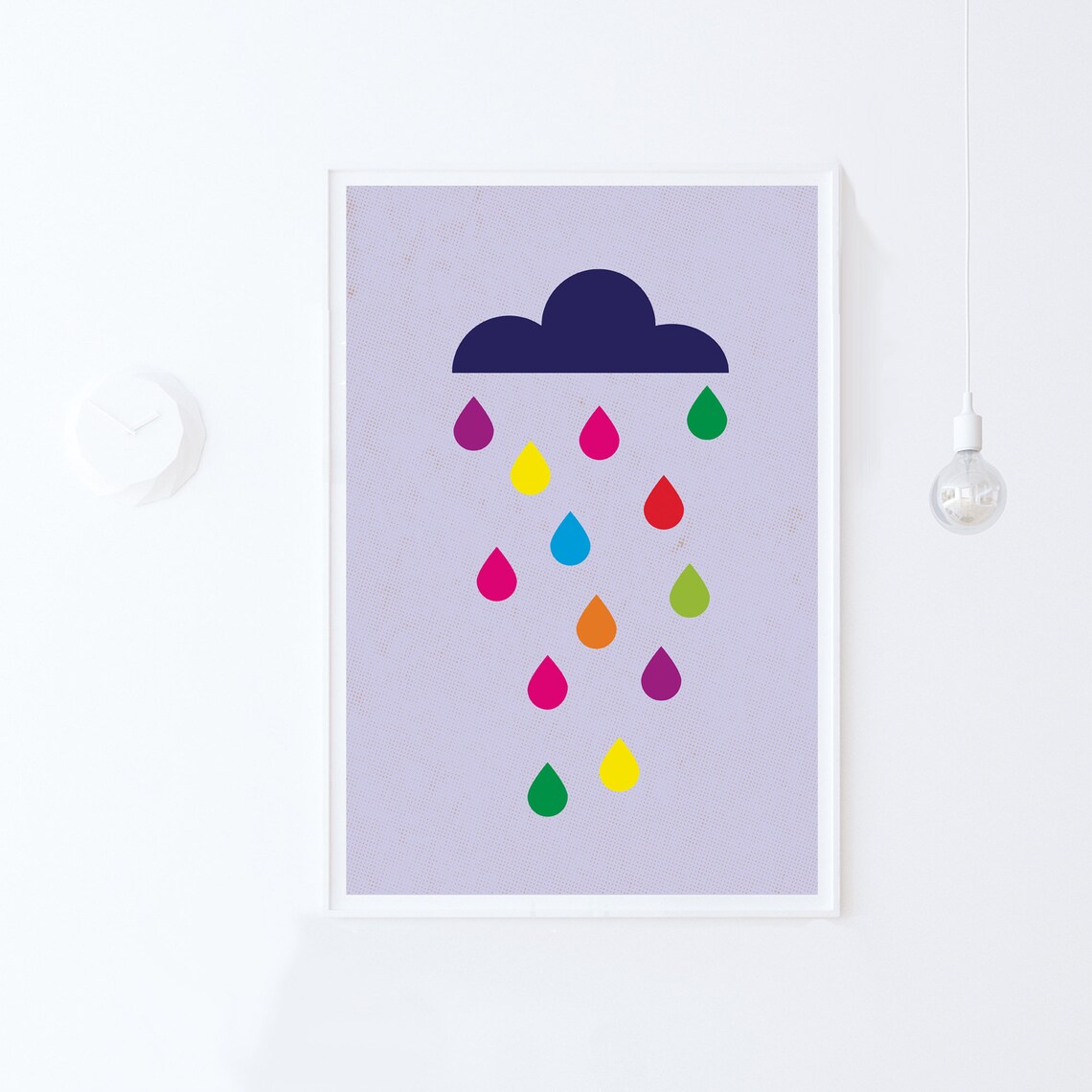 Cloud Art Print, Play Room Decor - Image 3