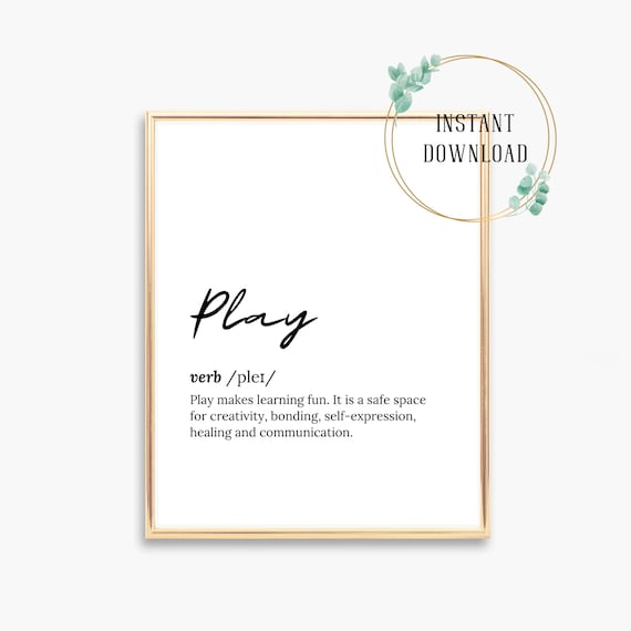 Play Script Definition Safe Space for Creativity Bonding Poster