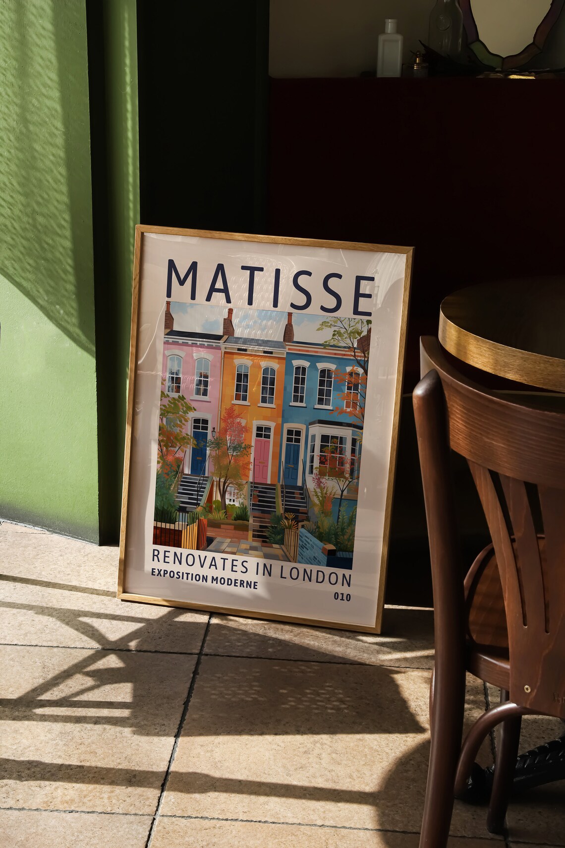 Matisse Colorful London Townhouse Exposition Moderne Art Poster - Image 2