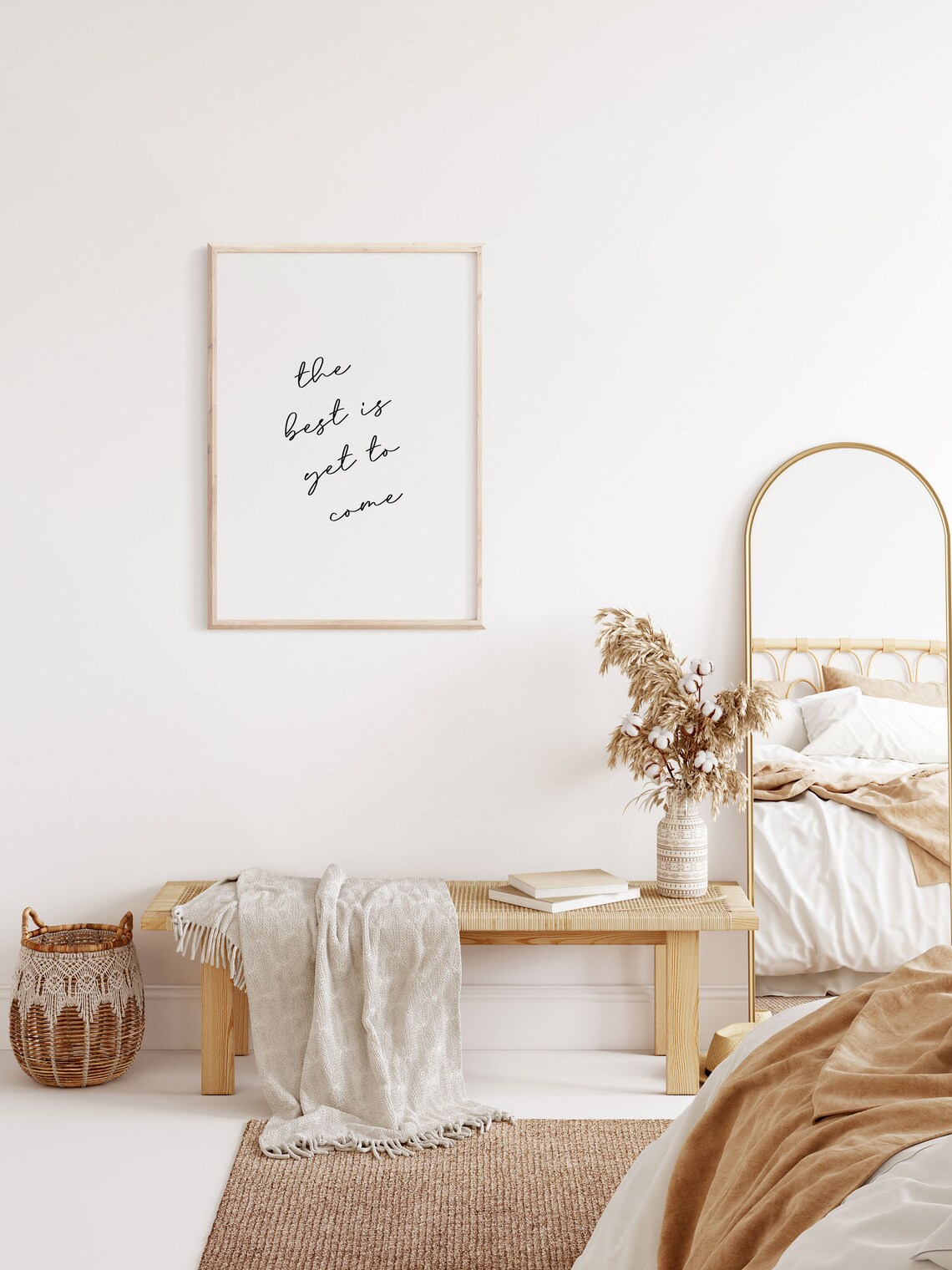 The Best Is Yet To Come Motivational Quote Print - Image 2