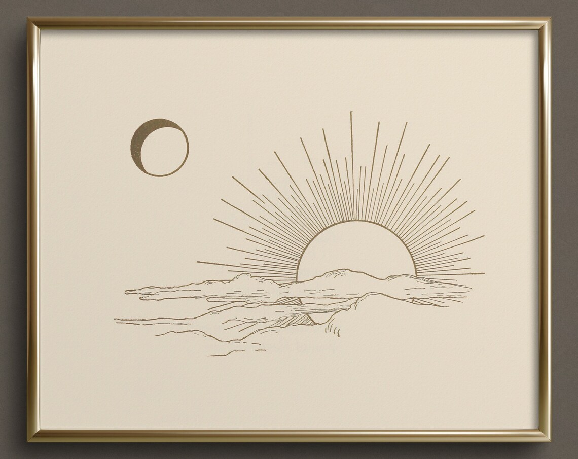 Morning Star by Odilon Redon, Vintage Wall Art Print
