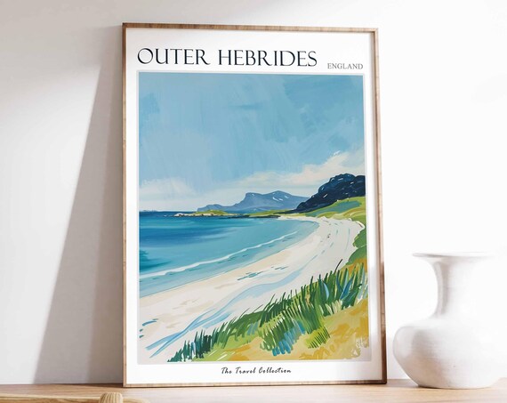 Orkney Islands Poster Scotland Poster Island Poster Scottish Decor Travel Print Wall Art Home Decor Scotland Travel Orkney Scotland