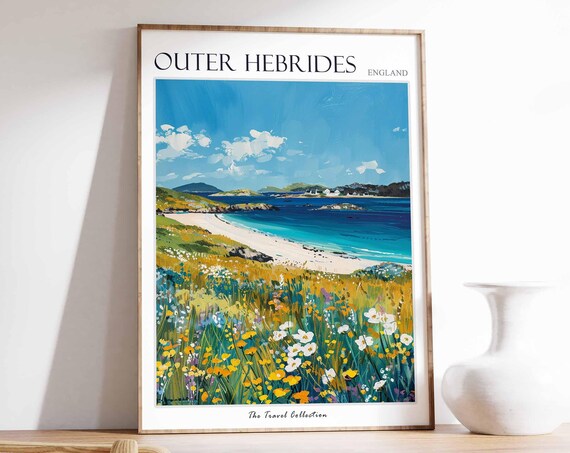 Orkney Islands Poster Scotland Poster Island Poster Scottish Decor Travel Print Wall Art Home Decor Scotland Travel Orkney Scotland