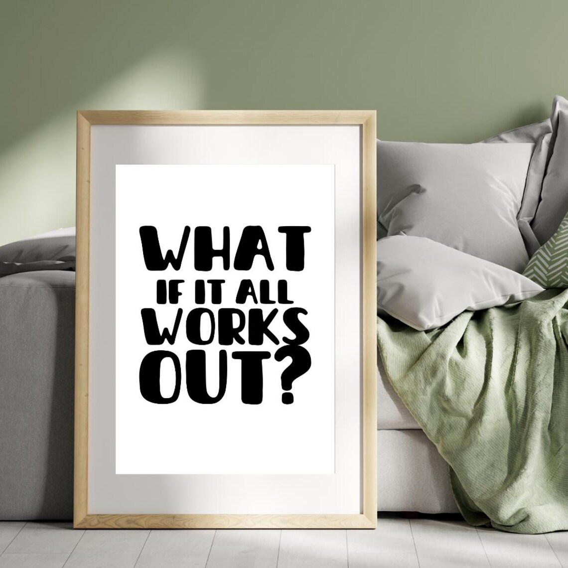 What If It All Works Out - Motivational Quote - Image 2