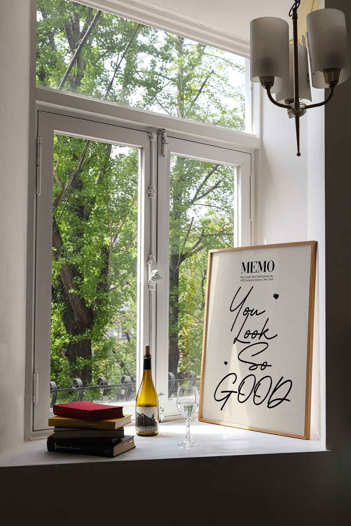Guest Check You Look So Good Retro Art Print - Image 2