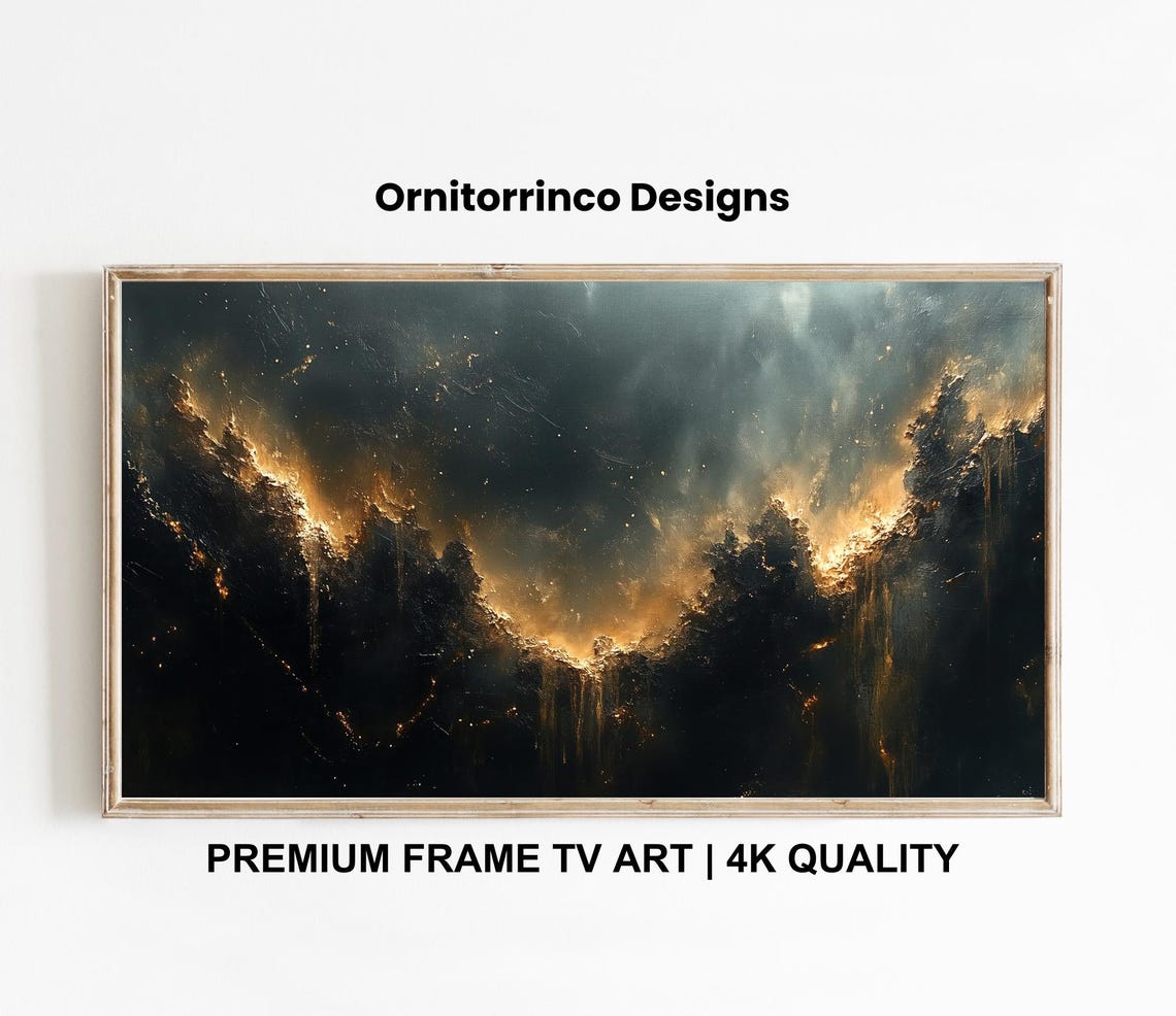 Dark Industrial Abstract Frame Tv Art 4k Frame Tv Art Industrial Tv Art Dark Neutral Tv Art Tv276