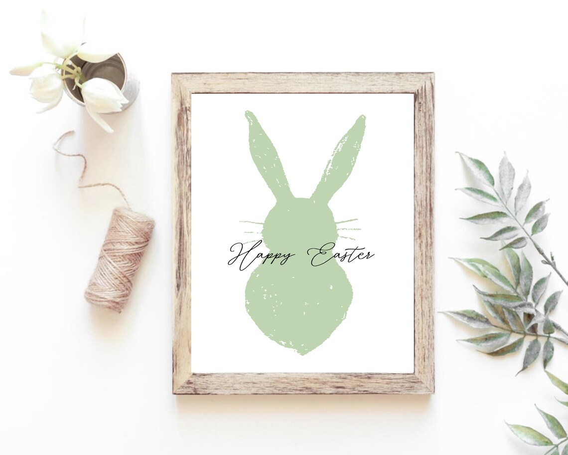 Easter Bunny Easter Decor, Farmhouse Style