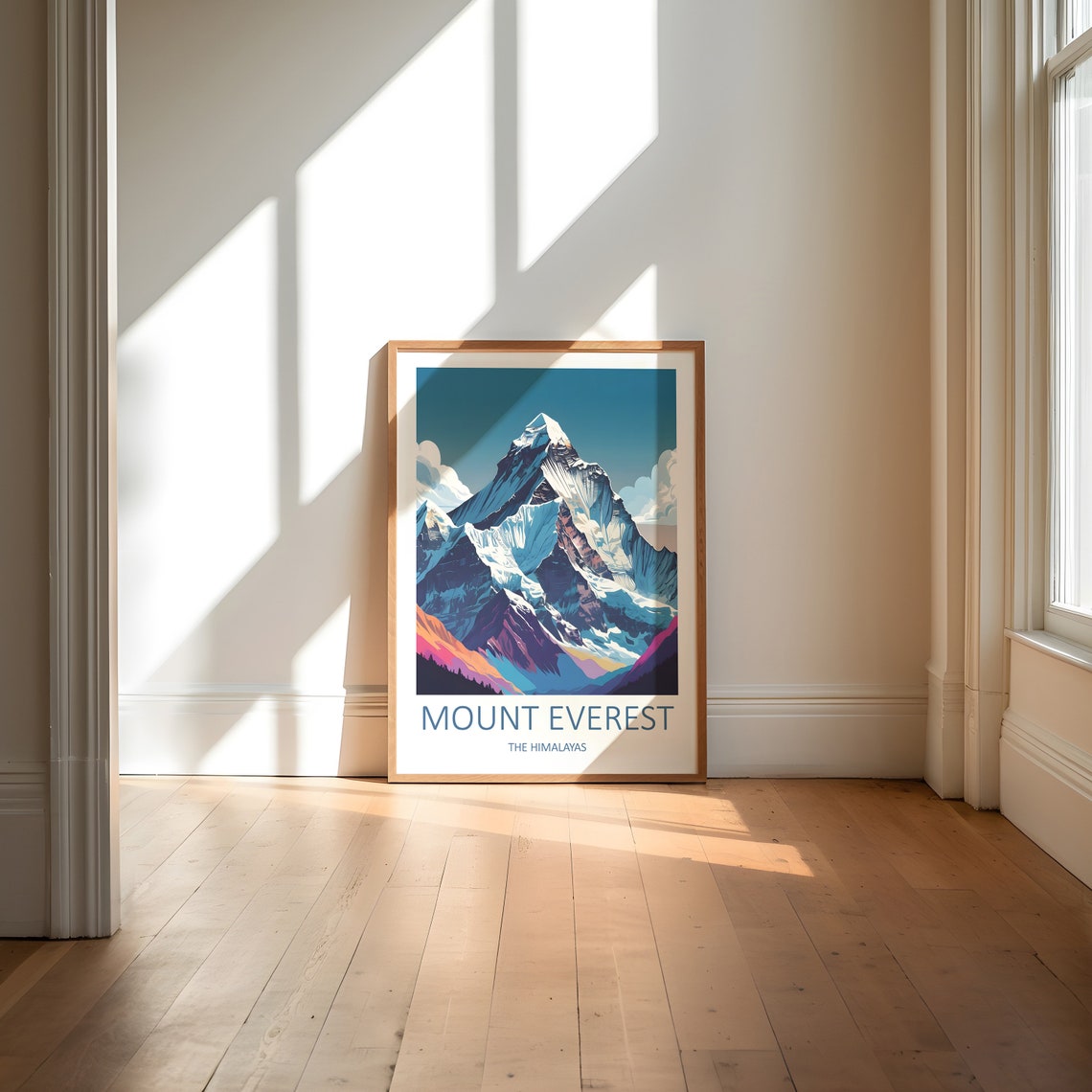 Mount Everest Himalayas Snow Peak Mountain Majesty View Poster - Image 5