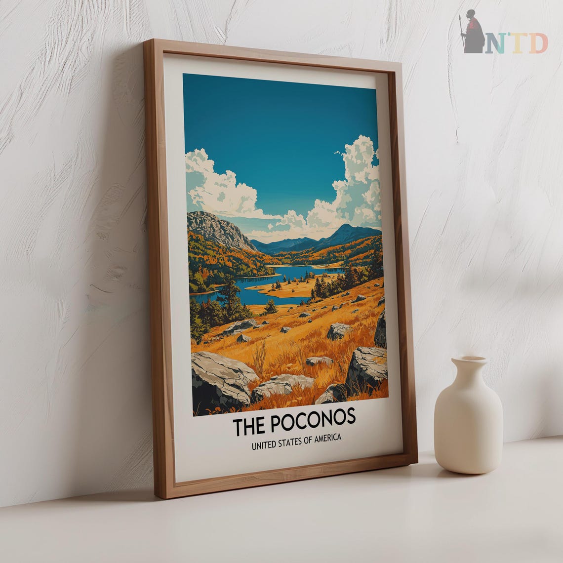 The Poconos Print The Poconos Wall Art The Poconos Poster The Poconos Photo The Poconos Poster Print The Poconos Mountains Poster - Image 2