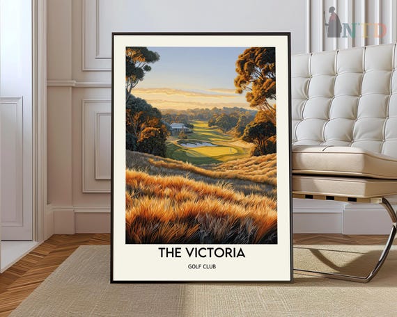 The Victoria Golf Club Poster Wall Art Print Photo Cheltenham