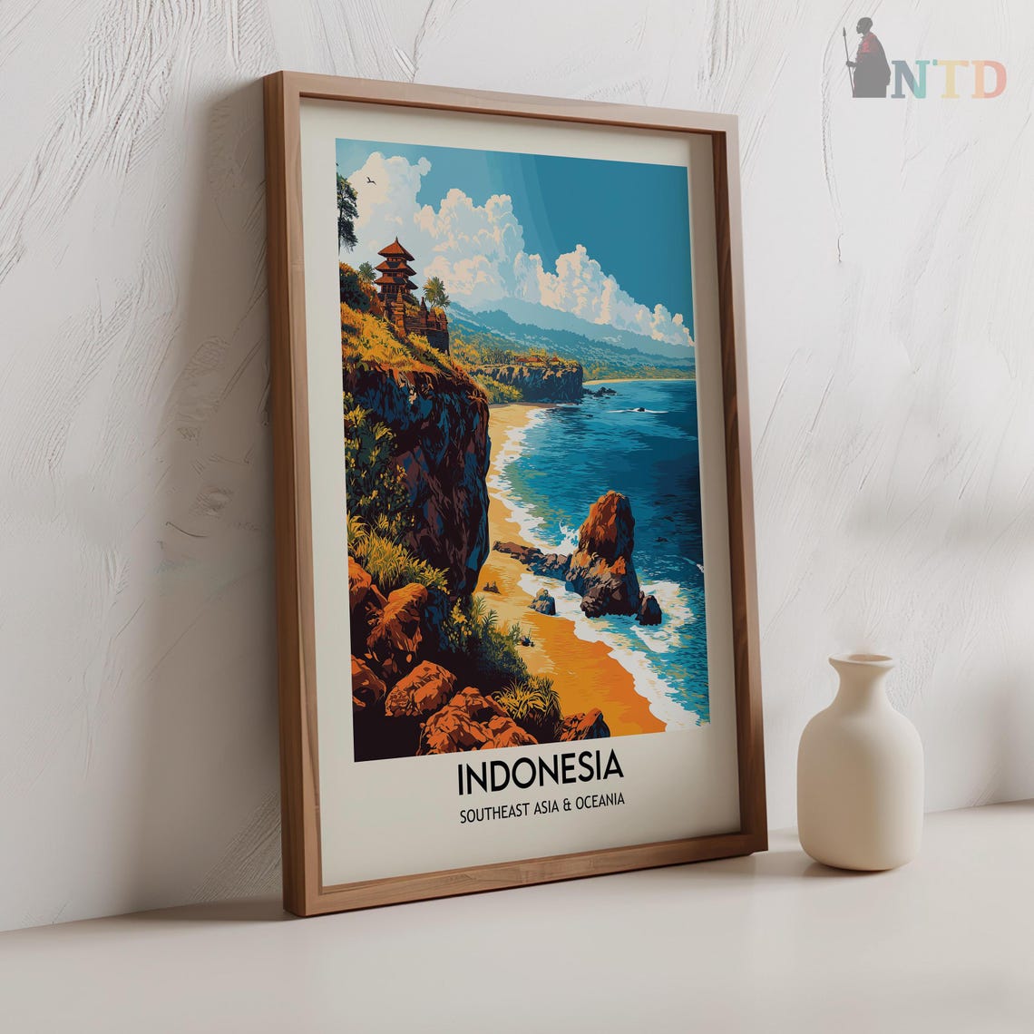 Indonesia Print Indonesia Wall Art Indonesia Poster Indonesia Photo Indonesia Poster Print Indonesia Travel Poster Indonesia Jakarta - Image 2