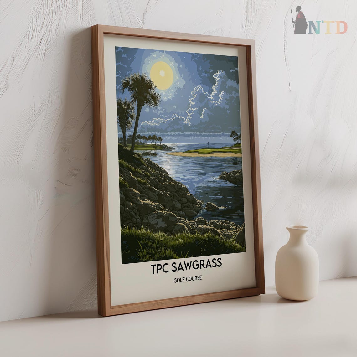 Tpc Sawgrass Print Tpc Sawgrass Wall Art Tpc Sawgrass Poster Tpc Sawgrass Photo Tpc Sawgrass Poster Print Golf Course Print - Image 2