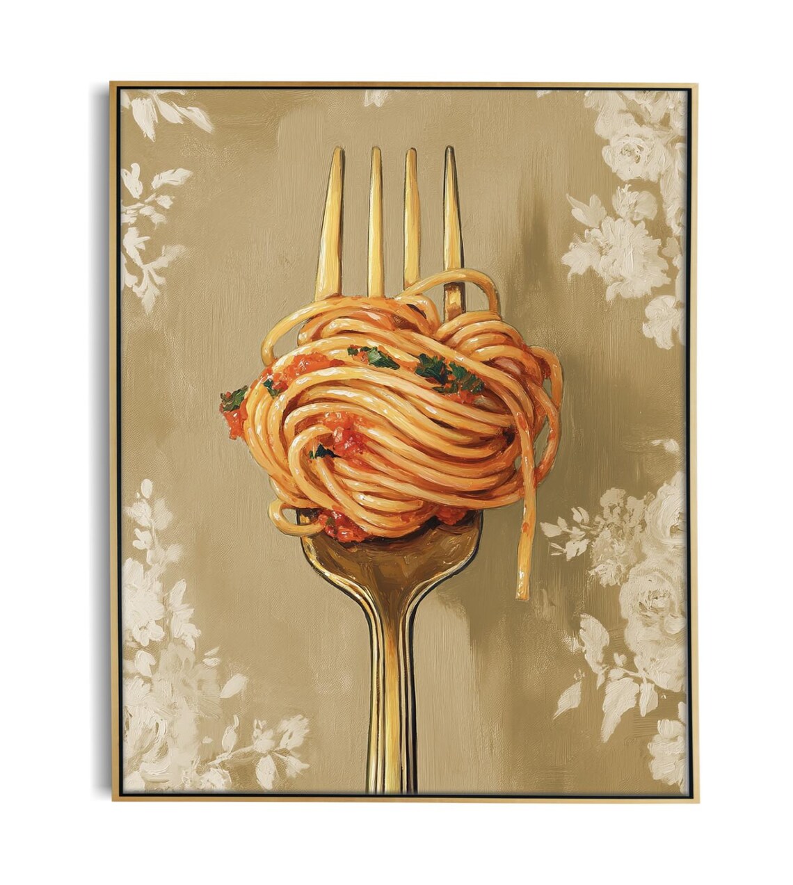 Whimsical Pasta Art Print, Italian Kitchen Decor