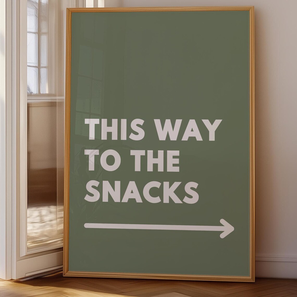 Snacks, Colourful Maximalist Kitchen Art Print
