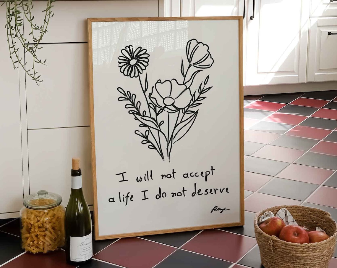 I Will Not Accept A Life Deserve Maxxxine Poster